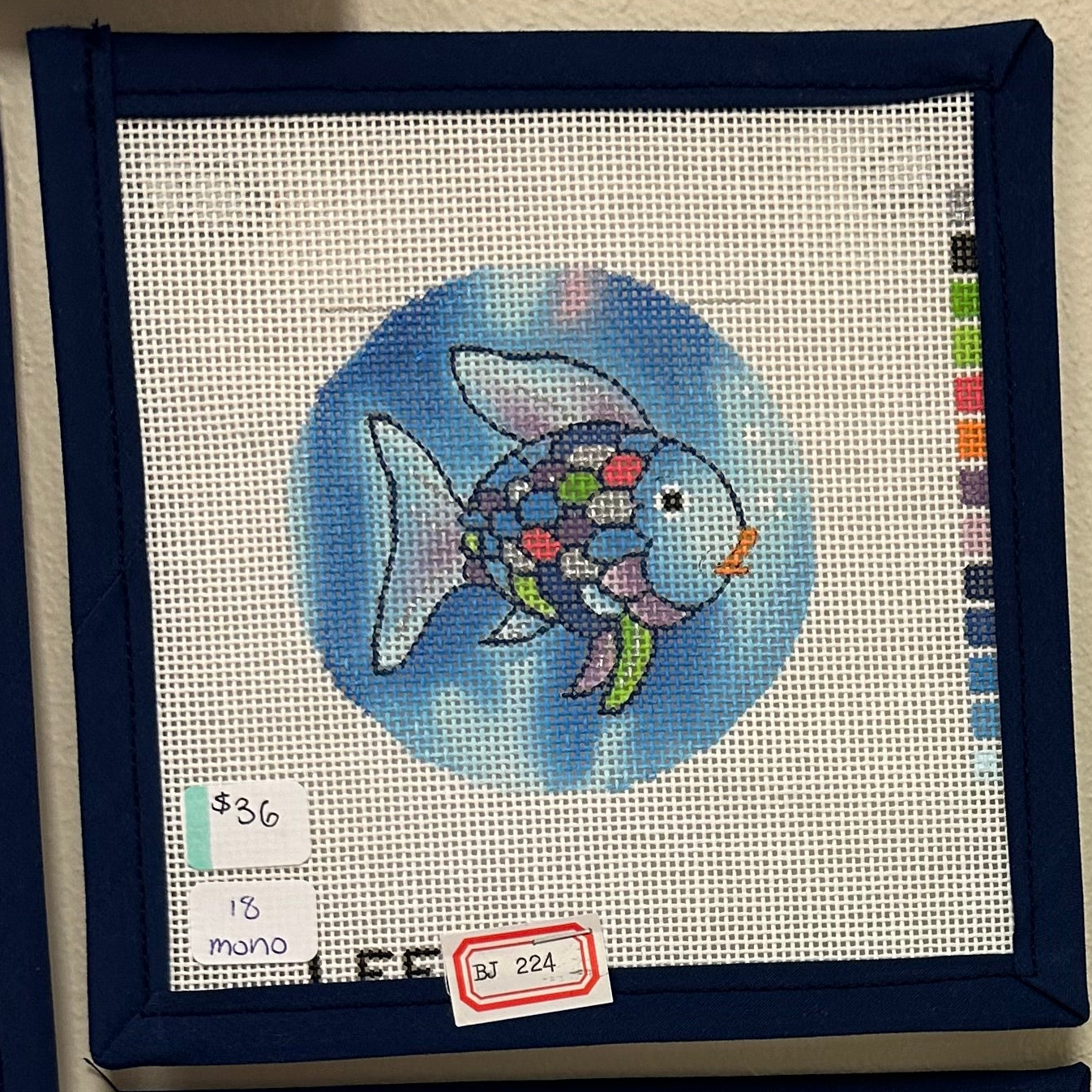 Rainbow Fish 3” Round