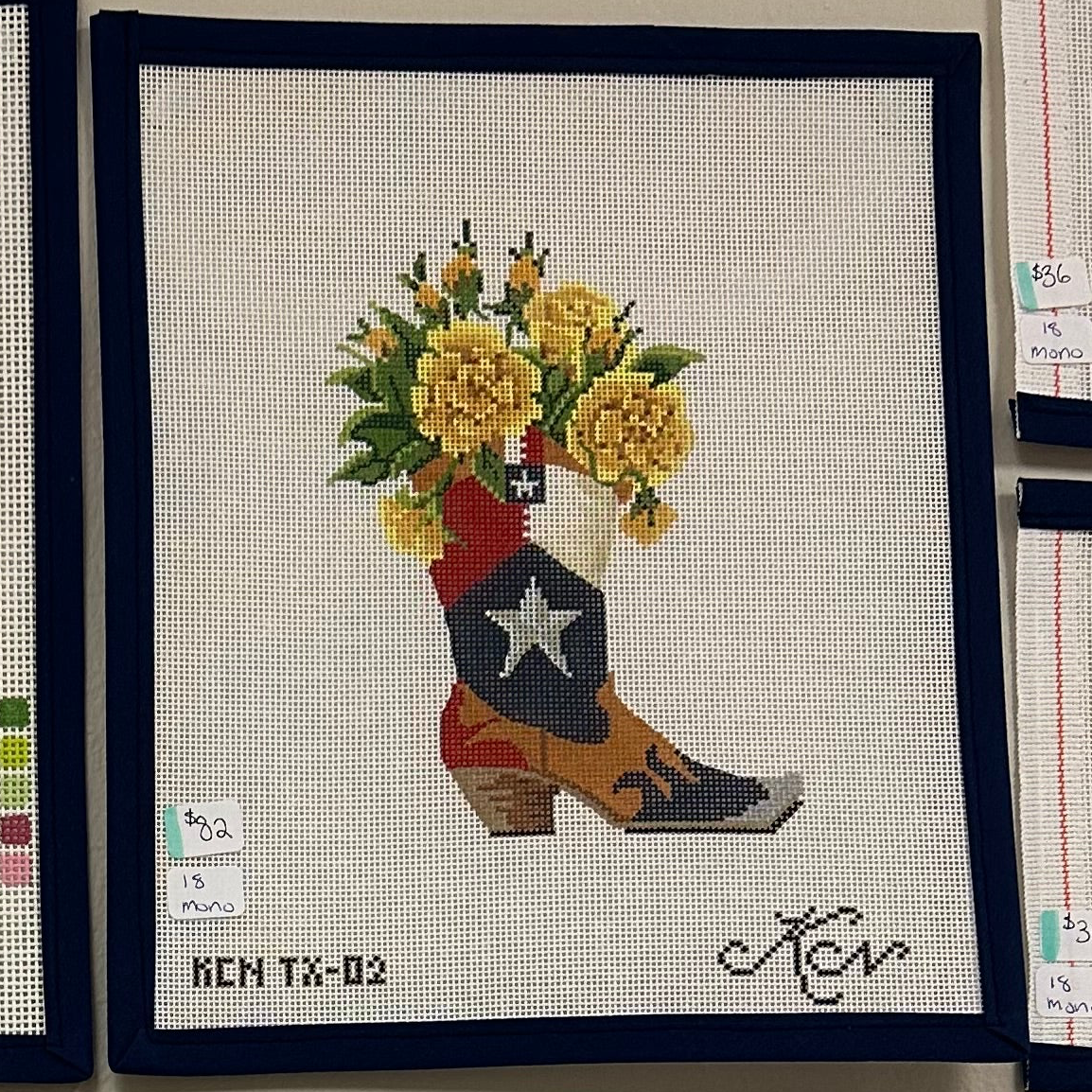 Yellow Rose O’ Texas in a Boot