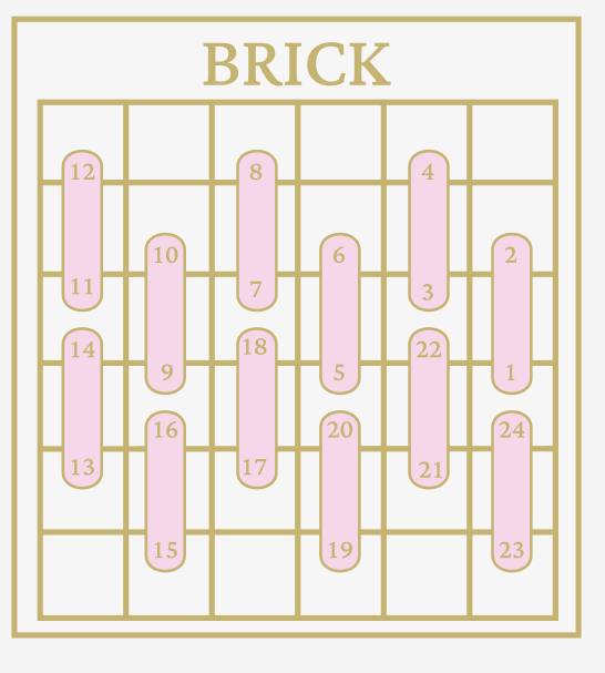 Brick Stitch Needleminder - PREORDER